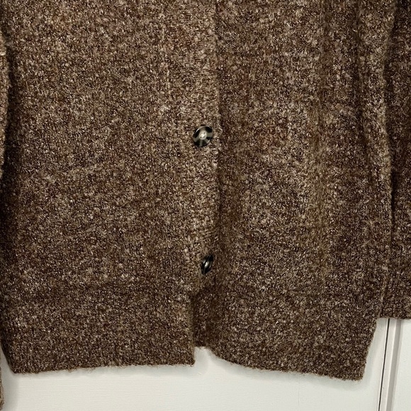 KUT FROM THE KLOTH Addie Cardigan in Brown Button Front Size XS Comfy Neutral - Picture 6 of 15
